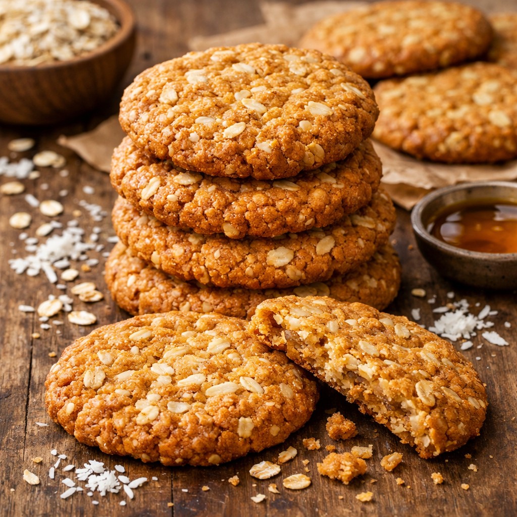 Classic Anzac Biscuits an Aussie Favourite
